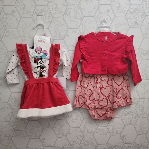 Nwt Disney Minnie Mouse Girls Clothes Bundle - Picture 7 of 11